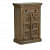 Handcarved Wooden Cabinet - left_view