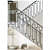 Mild Steel Staircase Railing I 10x0.25x3 foot - front_view