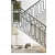 Mild Steel Staircase Railing I 10x0.25x3 foot - top_view
