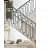 Mild Steel Staircase Railing I 10x0.25x3 foot - rear_view