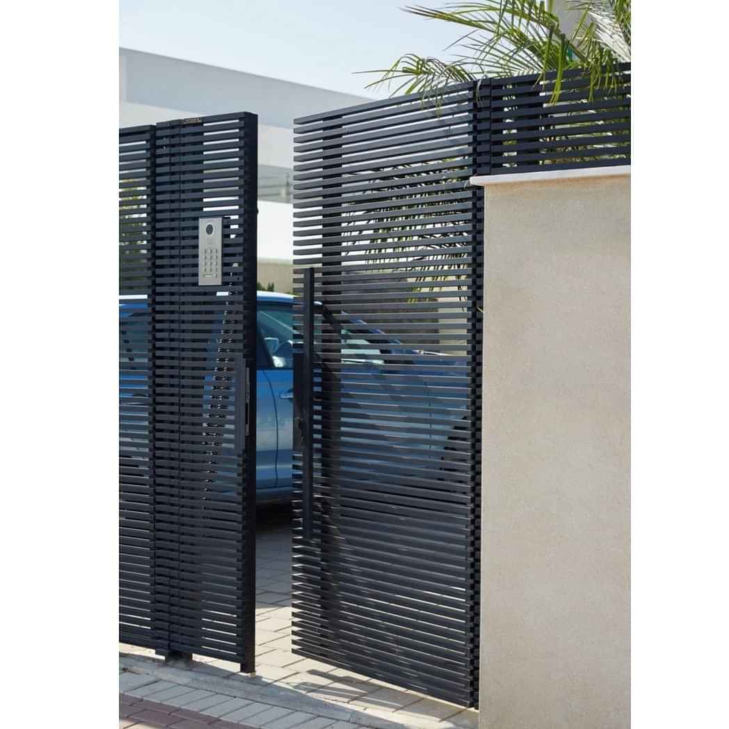Black Steel Main Gate - photo