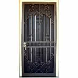 Black Safety Door Mild Steel (3x0.3x7 foot) - photo