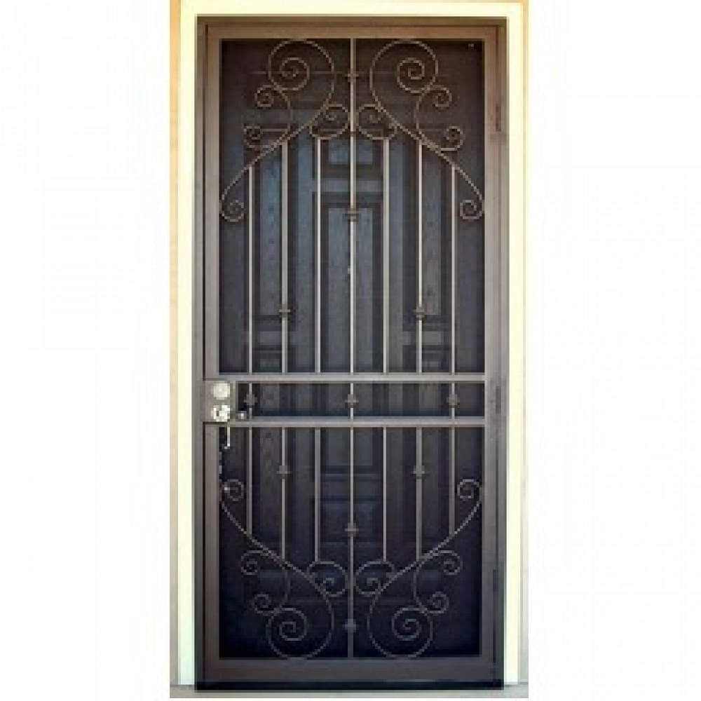 Black Safety Door Mild Steel (3x0.3x7 foot) - photo