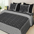 Jaipuri Printed Cotton Double Bedsheet With 2 Pillow Covers - photo