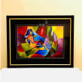 Ankahi- Abstract-Figurative Wall Painting - photo