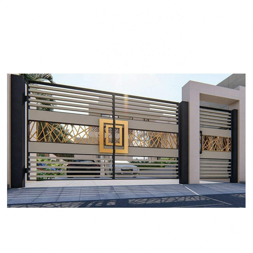 Designer Black Main Gate - photo