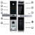 YDM 4109 Smart Digital Lock - rear_view