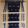 Wall Hanging Shelf (Navy Blue) - front_view