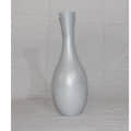 Metallic Flower Vase (Silver) - front_view