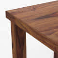 Solid Wood Dining table Set (4 Seater) - rear_view