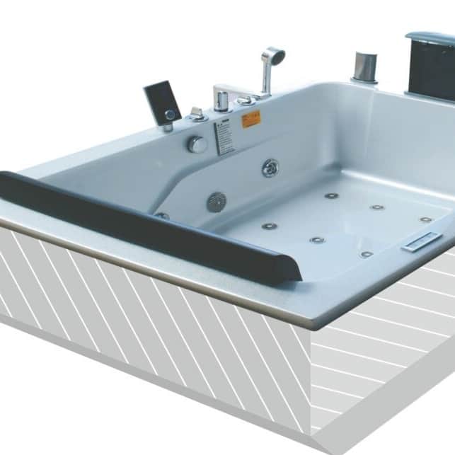 Premium Whirlpool Smart Bathtub cum Jacuzzi - rear_view