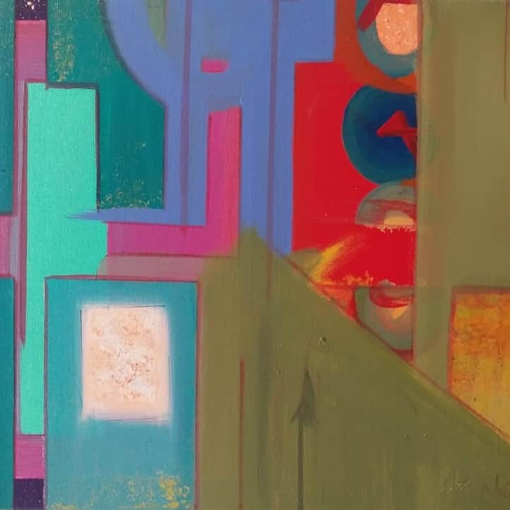 THE HOPE Abstract Modern Art - front_view
