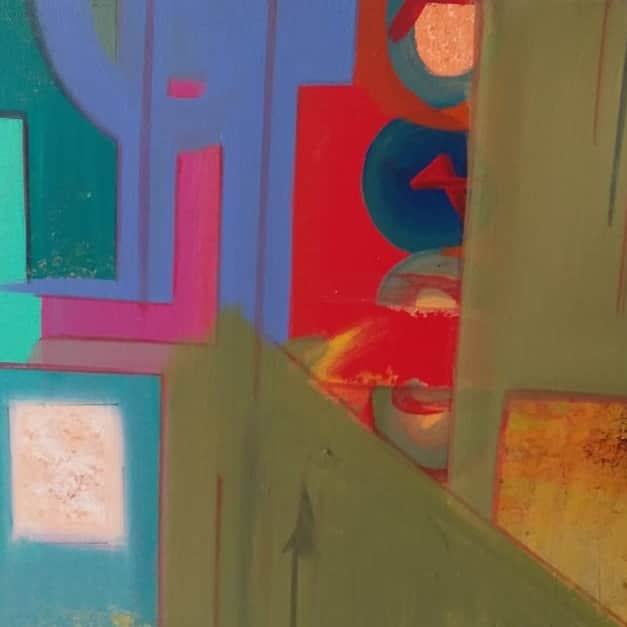 THE HOPE Abstract Modern Art - top_view
