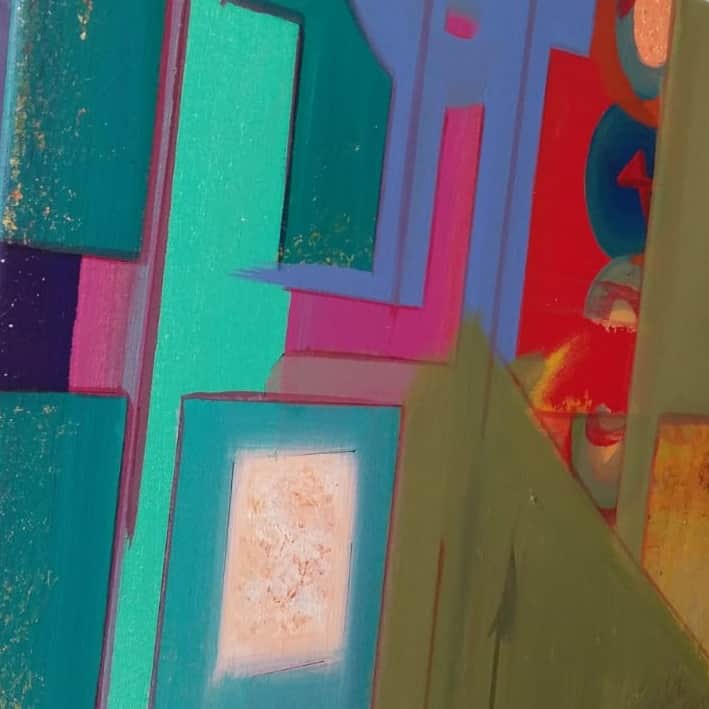 THE HOPE Abstract Modern Art - left_view
