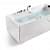 Whirlpool Luxury Bathtub cum Jacuzzi - left_view