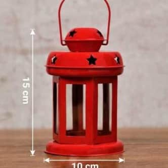 Tealight Candle Holder (Pack of 4 Lanterns) - top_view