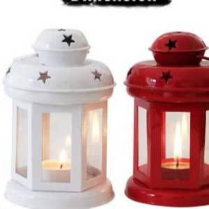Tealight Candle Holder (Pack of 4 Lanterns)