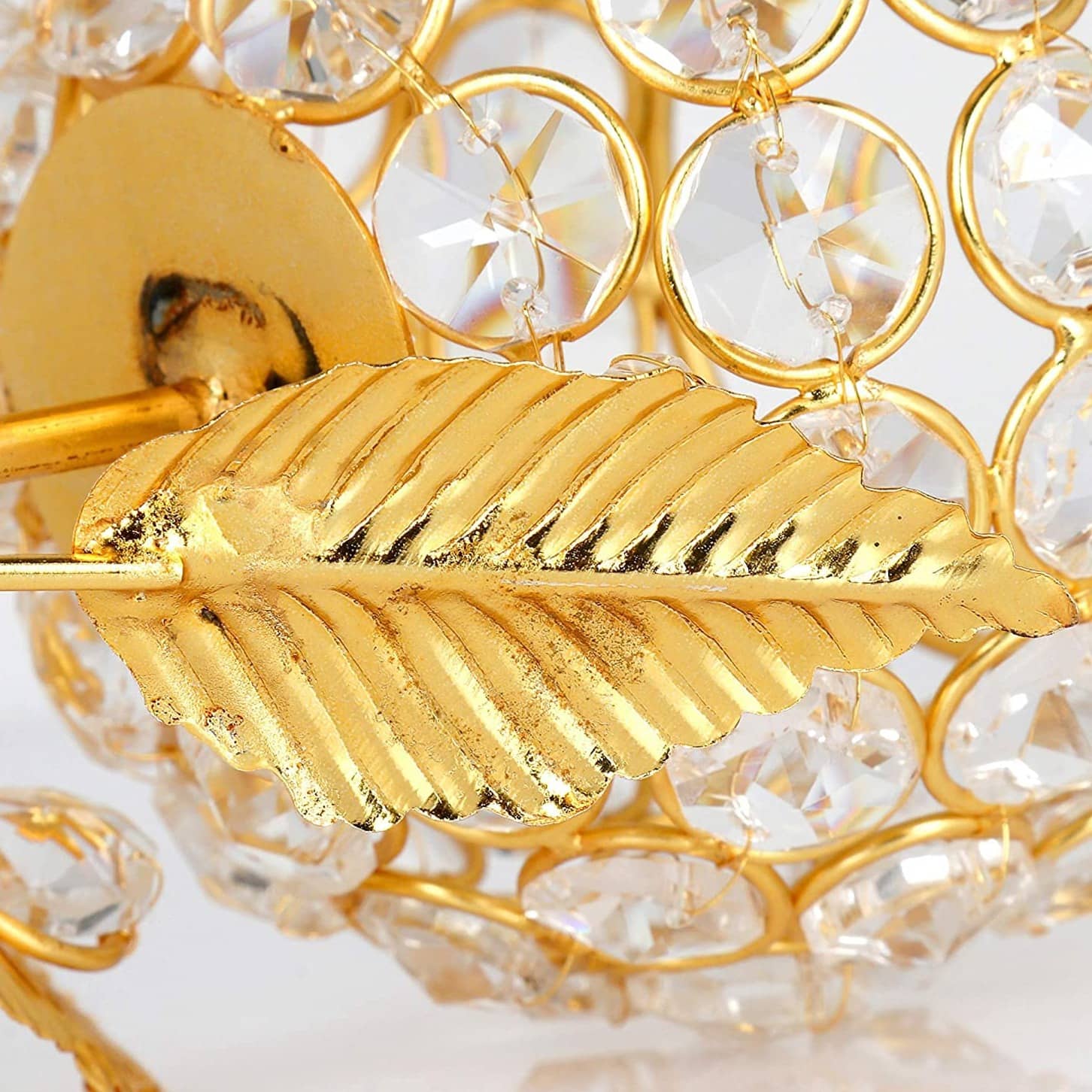 Crystal Tea Light Candle Holder Set of 2