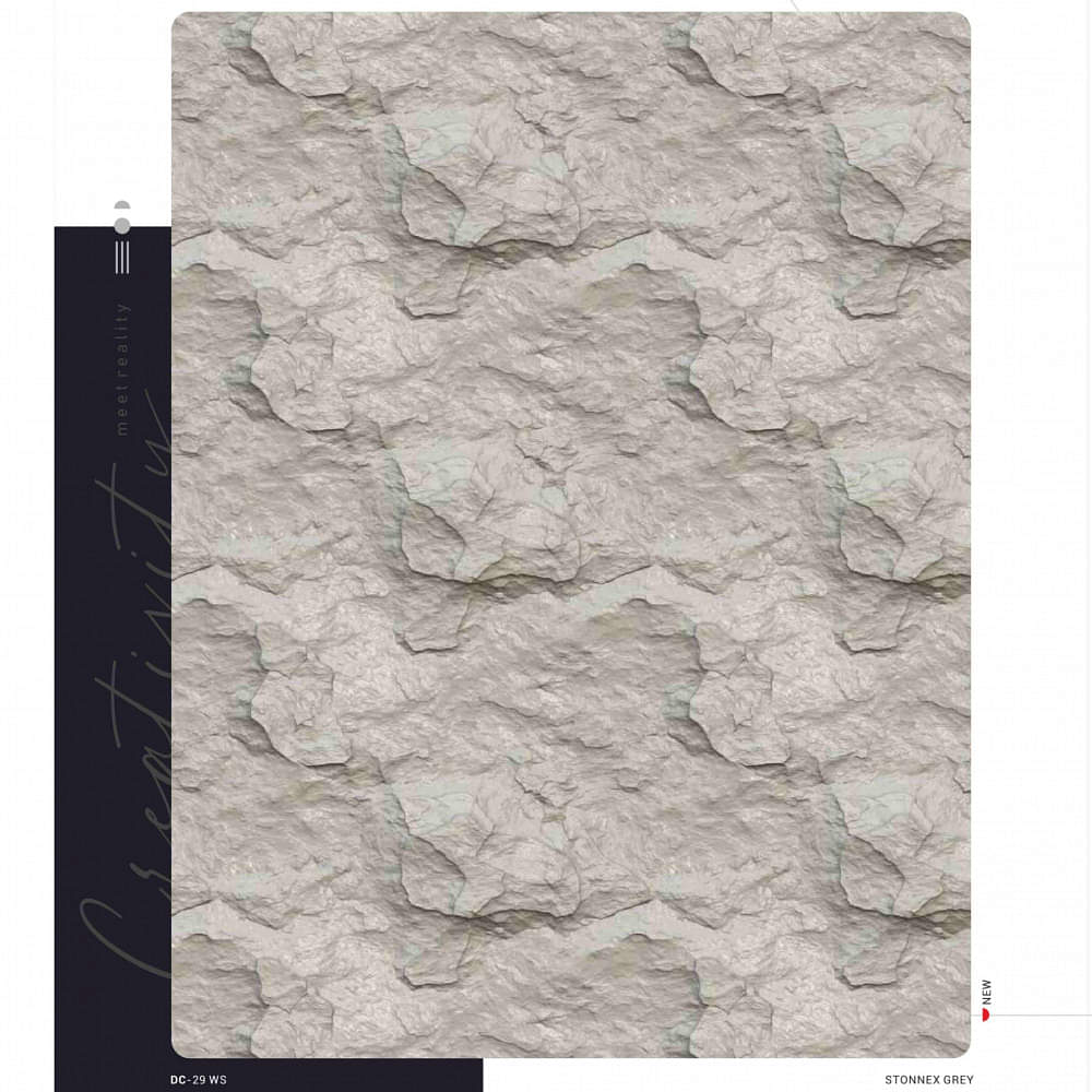 Grey Wavy Textured Laminate DC-29 WS - photo
