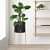 Black Planters Set of 2 - front_view