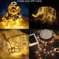LED String Lights, Fairy Lights Operated by Copper Wire(Warm White) - top_view