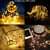 LED String Lights, Fairy Lights Operated by Copper Wire(Warm White) - top_view