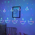 Diwali Light For Curtain Decoration - front_view