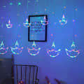 Diwali Light For Curtain Decoration - rear_view