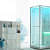 Luxury Bath Cabinet/Cubicle with Acrylic Glasses and Computerized Functions - left_view