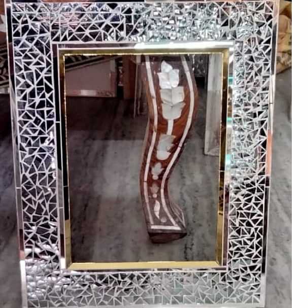 Glass inlay photo frame - photo