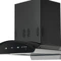 Premia Smart 3D IND HC SC BK 60 cm Wall Mounted Chimney  (Black 1250 CMH) - top_view