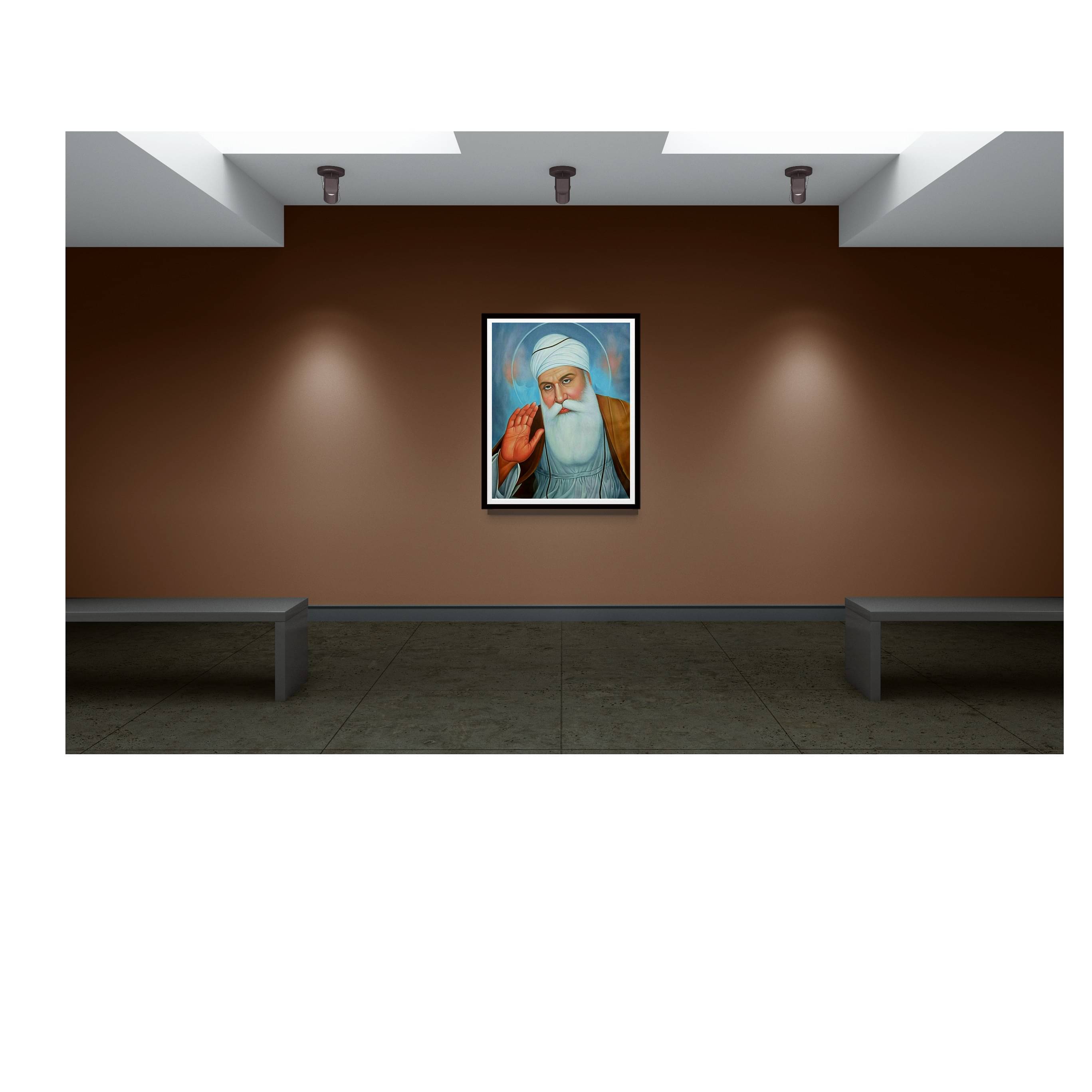 Baba Guru Nanak Dev ji I Wall Painting