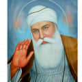 Baba Guru Nanak Dev ji I Wall Painting - front_view