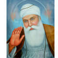 Baba Guru Nanak Dev ji I Wall Painting - top_view