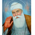 Baba Guru Nanak Dev ji I Wall Painting - rear_view