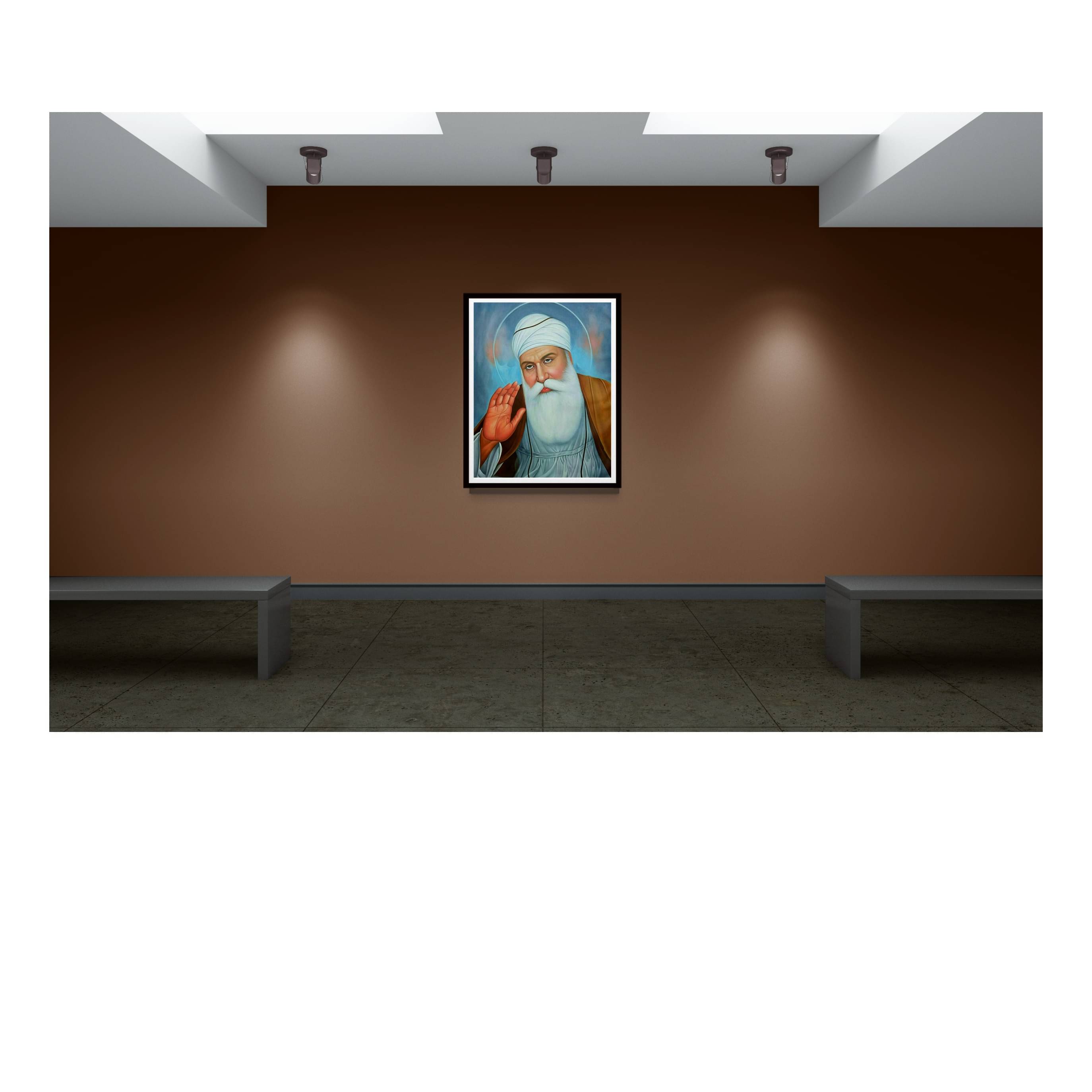 Baba Guru Nanak Dev ji I Wall Painting