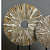 Metal Circle Stand Table Showpiece (Set Of 2) - top_view