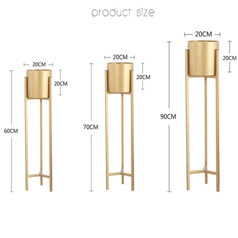 I Kirby Iron Planter (Set of 3) - front_view