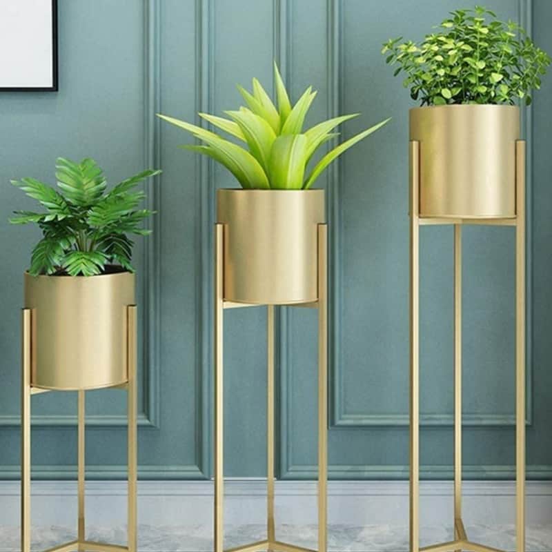I Kirby Iron Planter (Set of 3) - left_view