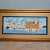 Beautiful Golden Temple painting Wall Art Decor With Golden Frame - front_view