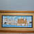 Beautiful Golden Temple painting Wall Art Decor With Golden Frame - top_view