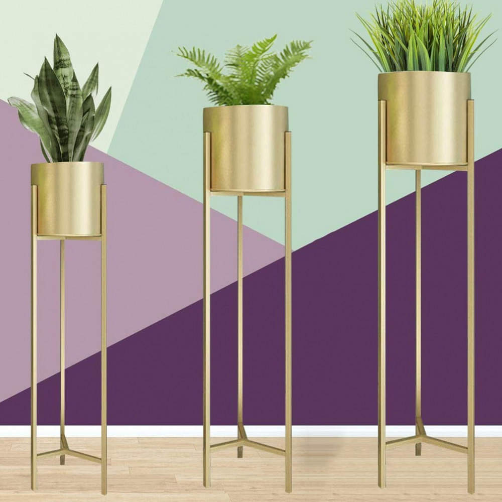 Yonkers Plant Stand with Planter (Set of 3) - photo