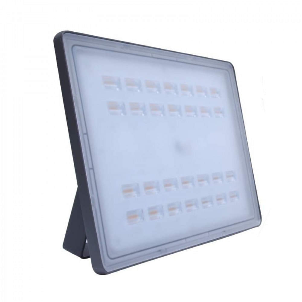 OPPLE 100W Rectangular , Bright 6000Lm (Actual) Brightness, 2.5KV Surge Protection. IP66 Waterproof, 6000K Daylight White, LED Flood light - photo