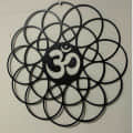 om Metal Wall Art  / 20 x 20 - top_view