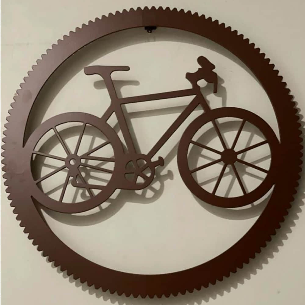 Bicycle Metal Wall Art  / 20 x 20 - photo