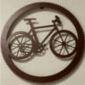 Bicycle Metal Wall Art  / 20 x 20 - photo