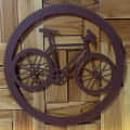 Bicycle Metal Wall Art  / 20 x 20 - front_view