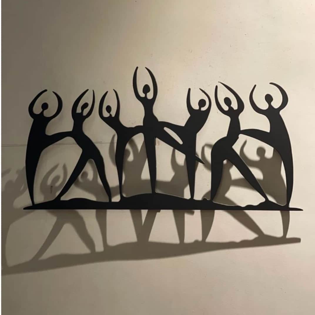 Wall hanging Art YOGA - top_view