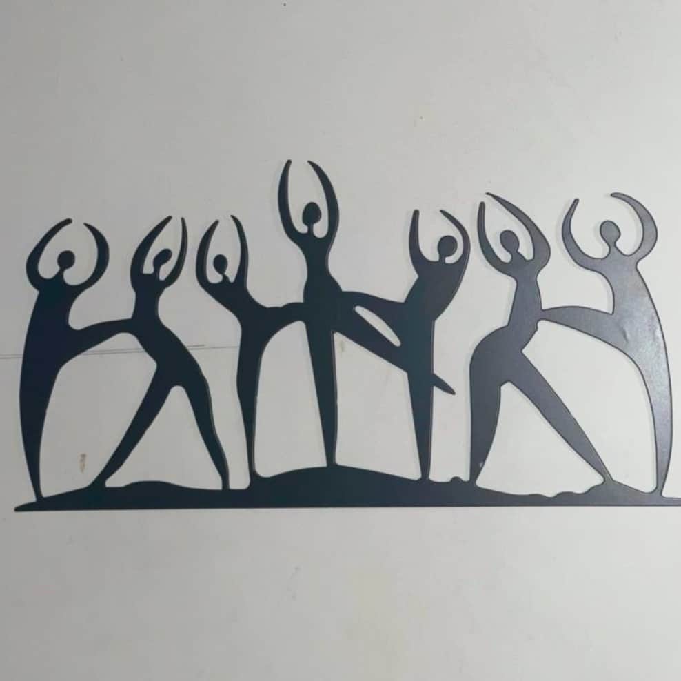 Wall hanging Art YOGA - rear_view