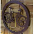 Bicycle Metal Wall Art  / 20 x 20 - rear_view